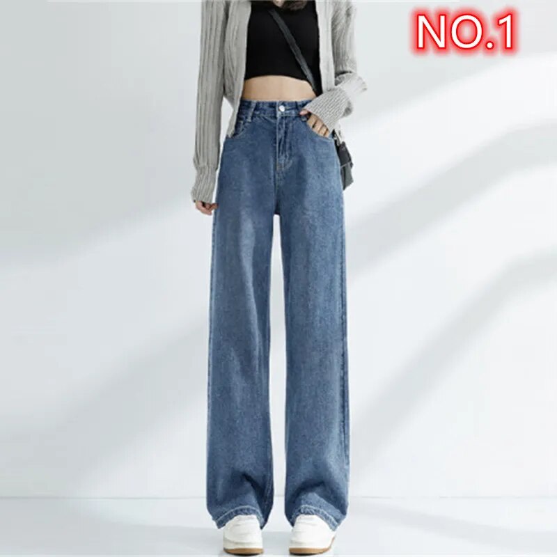 Baggy Jeans Women 2023 Women's Pants Vintage Jeans Woman High